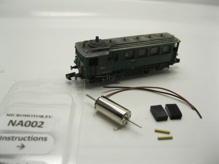 Micromotor NA002 handleiding