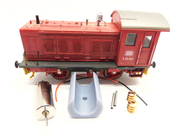 micromotor HLM004G Glockenankermotor Umbausatz für Lima V 20, BR 270, ÖBB 2061