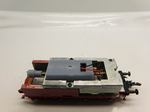 micromotor HR037C motor ombouwset voor Roco DB/DR/ÖBB BR 50, DB BR 051, DSB Litra N, NS 4900, SNCB Reeks 25, SNCF 150X, SNCF 150Z