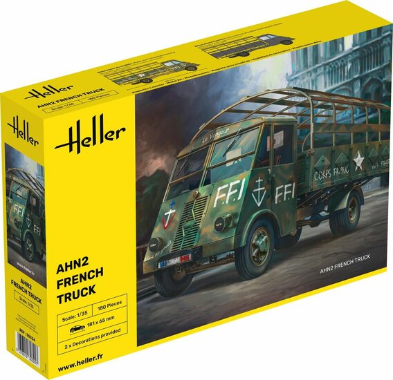 Heller 30324 AHN2 French Truck Bouwpakket Schaal 1:35