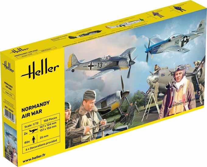 Heller 50329 Normandy Airwar Bouwpakket Schaal 1:72