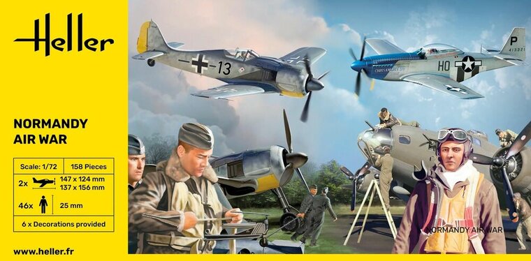 Heller 50329 Normandy Airwar Bouwpakket Schaal 1:72