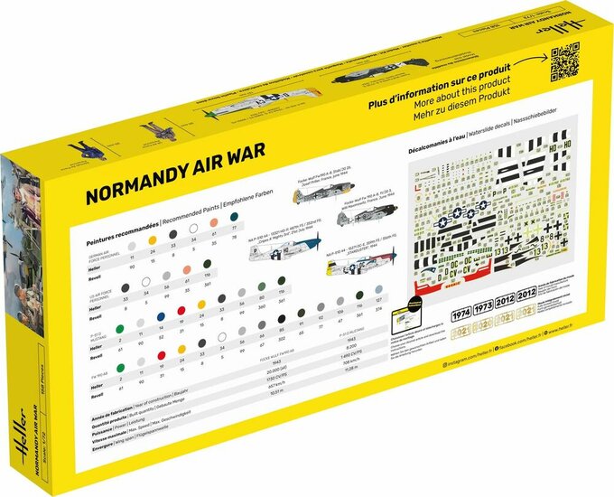 Heller 50329 Normandy Airwar Bouwpakket Schaal 1:72