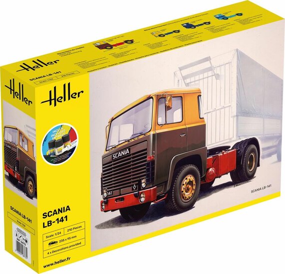 Heller 56773 STARTER KIT Truck LB-141 Bouwpakket Schaal 1:24