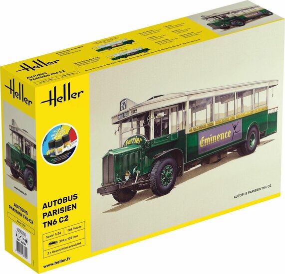 Heller 56789 STARTER KIT Autobus TN6 C2 Bouwpakket Schaal 1:24