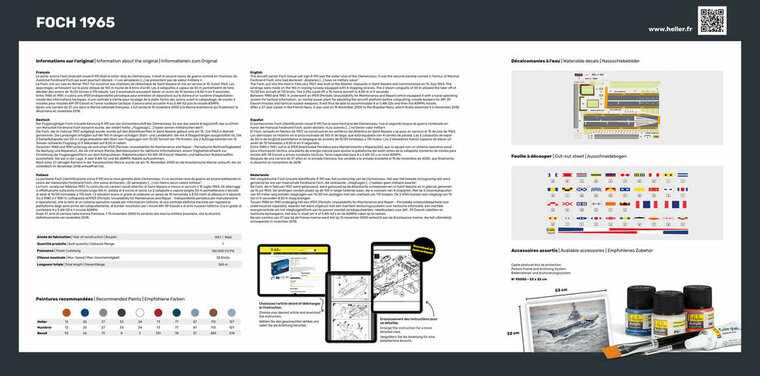 Heller 57071 STARTER KIT Foch Bouwpakket Schaal 1:400