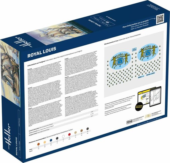 Heller 58892 STARTER KIT Royal Louis Bouwpakket Schaal 1:200