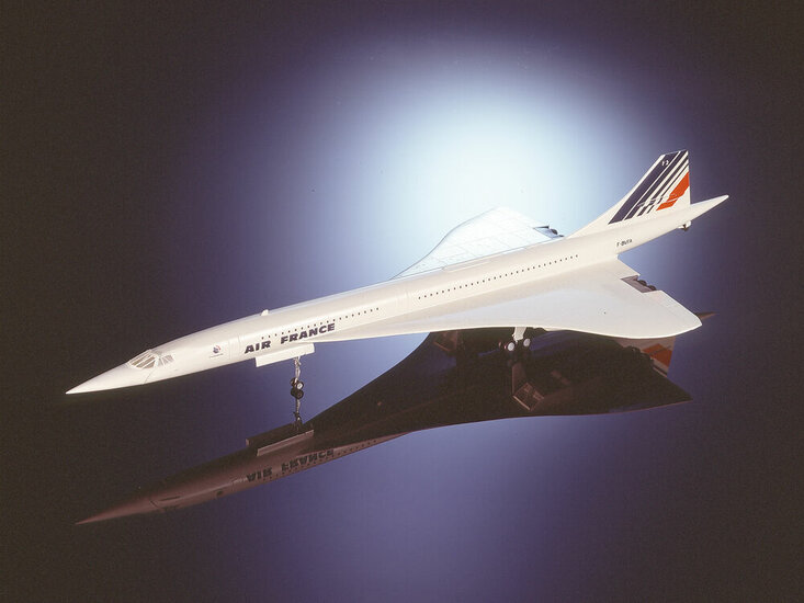 Heller 80469 Concorde AF Bouwpakket Schaal 1:72