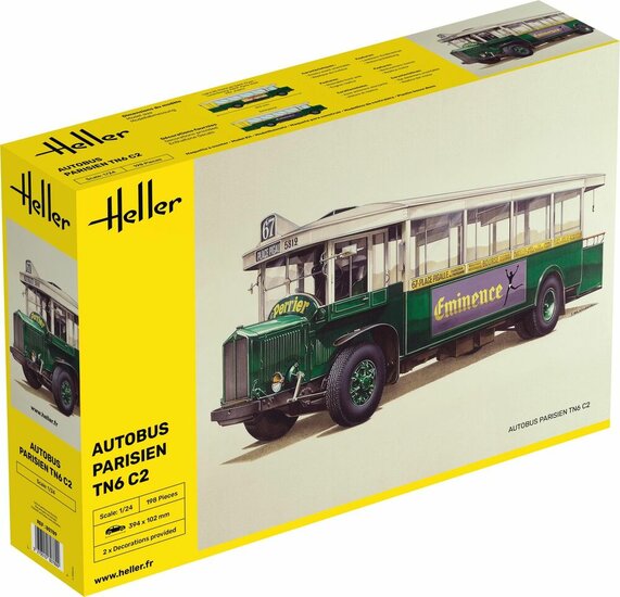 Heller 80789 Autobus TN6 C2 Bouwpakket Schaal 1:24