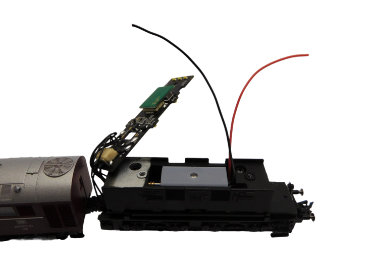 micromotor NF063G motor ombouwset voor Fleischmann BR 288, V 188, D 311