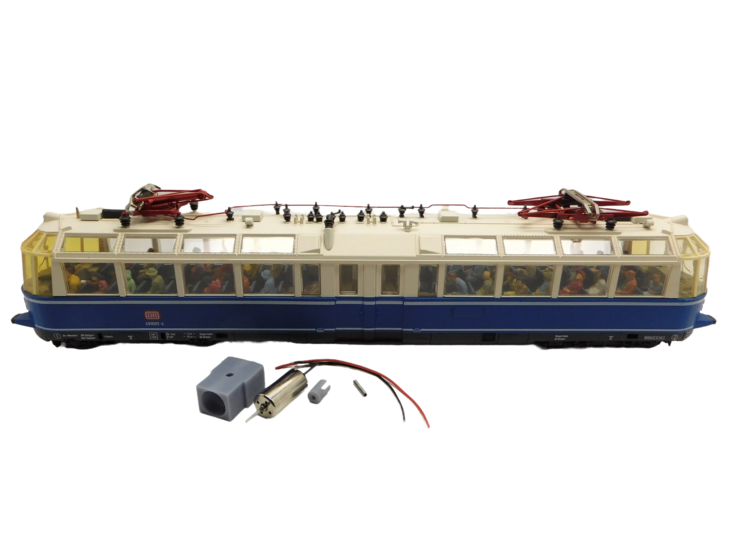 micromotor HR032G motor ombouwset voor Roco  BR 491, ET 91, Gl&auml;serner Zug, SBB Ee 3/3