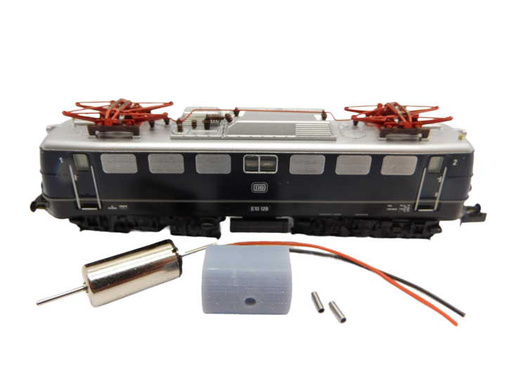 micromotor NH006 motor ombouwset voor Hobbytrain E10.1, BR 110, BR 112, BR 113, Modell ab 2020