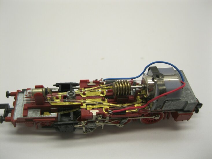 micromotor NA022 motor ombouwset voor Arnold BR 74, K.P.E.V. T12, &Ouml;BB Reihe 674, SNCF 130 TC, SNCB Reeks 96