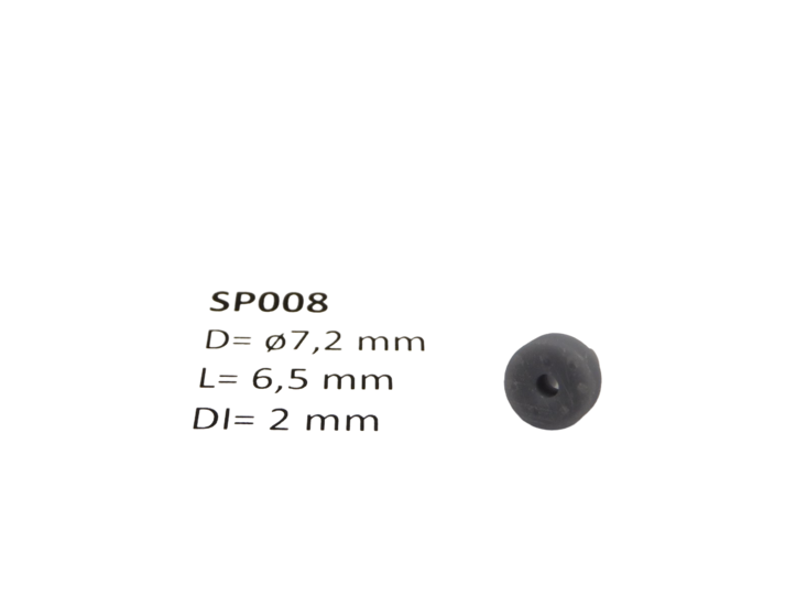 micromotor SP008 &oslash; 7.2 x 6.5 - &oslash; 2 mm cardankoppelingshouder