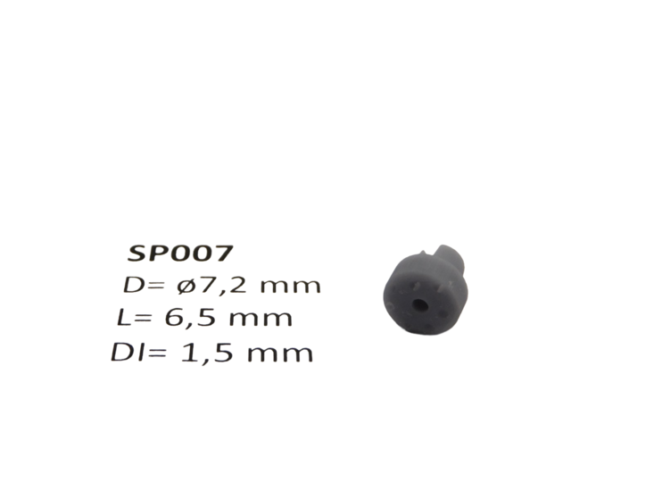 micromotor SP007 &oslash; 7.2 x 6.5 - &oslash; 1.5 mm cardankoppelingshouder