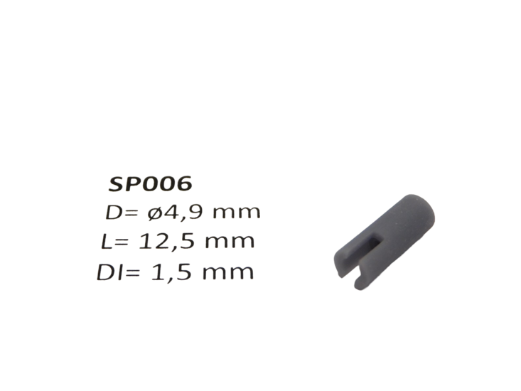 micromotor SP006 &oslash; 4.9 x 12.5 - &oslash; 1.5 mm cardankoppelingshouder