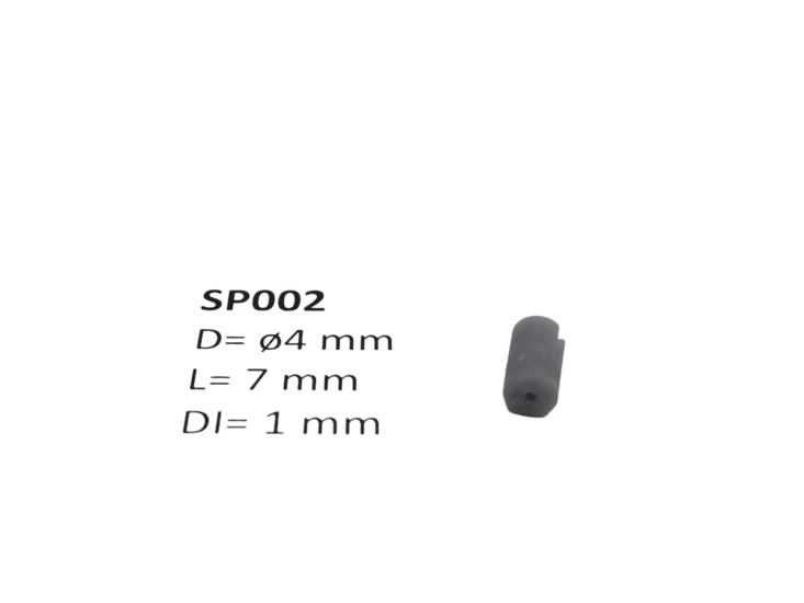 micromotor SP002 &oslash; 4 x 7 - &oslash; 1 mm cardankoppelingshouder