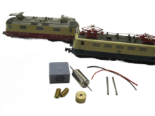 micromotor NF018C N ombouwset voor Fleischmann BR 141, E 41, RE 4/4, RE 420, SJ Rc 2, u.a.