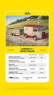 Heller 50331 Citroen HY + Goods Trailer Bouwpakket Schaal 1:24