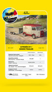 Heller 52331 STARTER KIT Citroen HY + Goods Trailer Bouwpakket Schaal 1:24