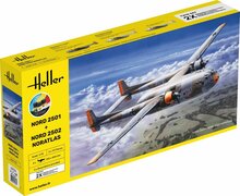 Heller 55374 STARTER KIT Nord 2501 + Nord 2502 &quot;NORATLAS&quot; TWINSET Bouwpakket Schaal 1:72