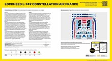 Heller 56310 STARTER KIT L-749 Constellation A.F. Bouwpakket Schaal 1:72