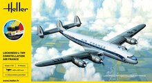 Heller 56310 STARTER KIT L-749 Constellation A.F. Bouwpakket Schaal 1:72