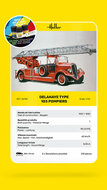 Heller 56780 STARTER KIT Delahaye Type 103 Pompiers Bouwpakket Schaal 1:24