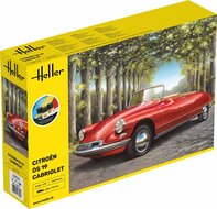 Heller 56796 STARTER KIT Citroen DS 19 Cabriolet Bouwpakket Schaal 1:16