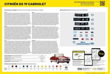 Heller 56796 STARTER KIT Citroen DS 19 Cabriolet Bouwpakket Schaal 1:16