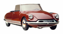 Heller 80796 Citroen DS 19 Cabriolet Bouwpakket Schaal 1:16