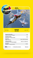 Heller 35422 STARTER KIT Mirage IIIE/RD Bouwpakket Schaal 1:48 vliegtuig