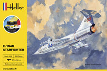 Heller 35520 STARTER KIT F-104G Starfighter Bouwpakket Schaal 1:48 vliegtuig