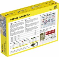 Heller 35520 STARTER KIT F-104G Starfighter Bouwpakket Schaal 1:48 vliegtuig