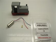 micromotor HBU001 motor ombouwset voor Busch veldbaan modellen