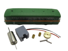 micromotor NF037C motor ombouwset voor fleischmann railbus VT 12.5, BR 612VT 95, BR 795, u.a.