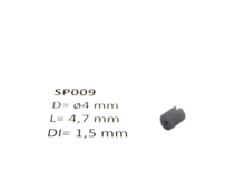 micromotor SP009 &oslash; 4 x 4.7 - &oslash; 1.5 mm Kardankupplungshalter