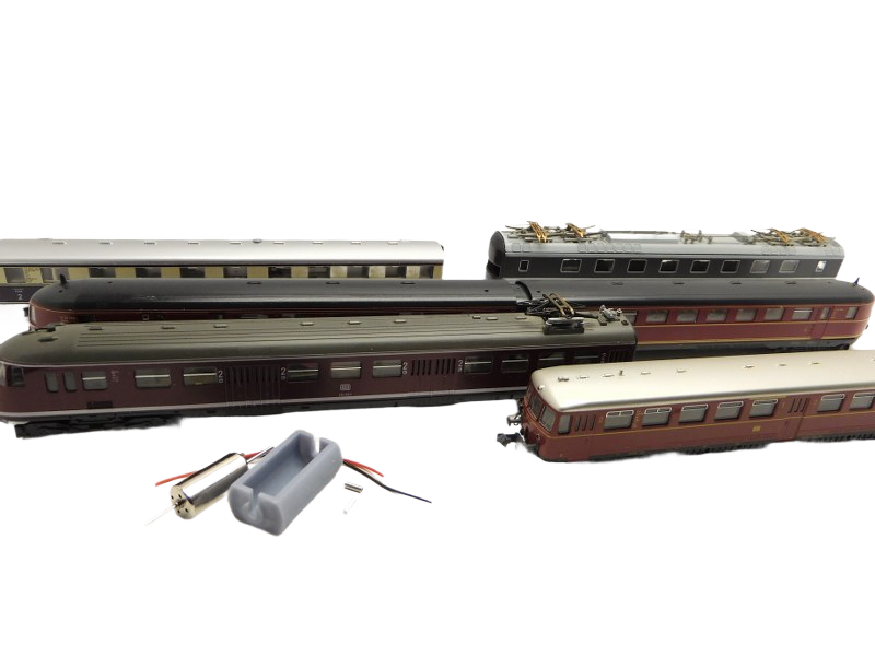 micromotor NH010 Glockenankermotor für Hobbytrain / Kato BR 430,BR 515, BR 815, ET 25, u.a.