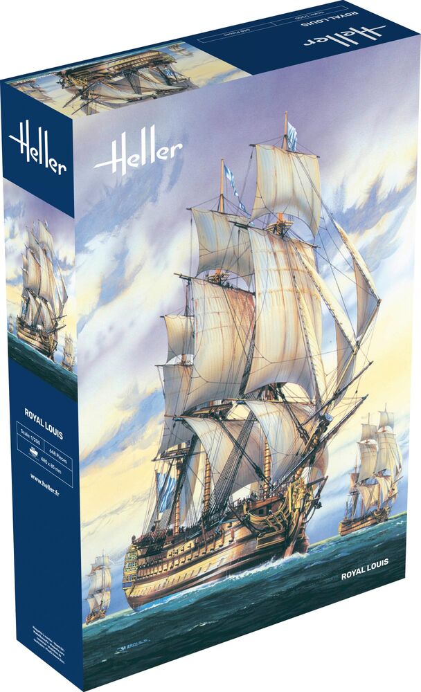 Heller 80892 Royal Louis Bouwpakket Schaal 1:200