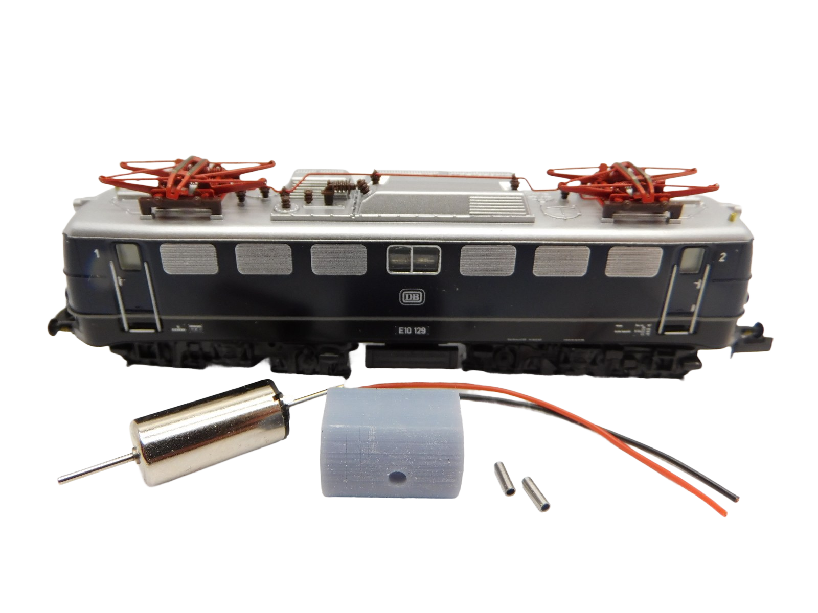 micromotor NH006 motor ombouwset voor Hobbytrain E10.1, BR 110, BR 112, BR 113, Modell ab 2020