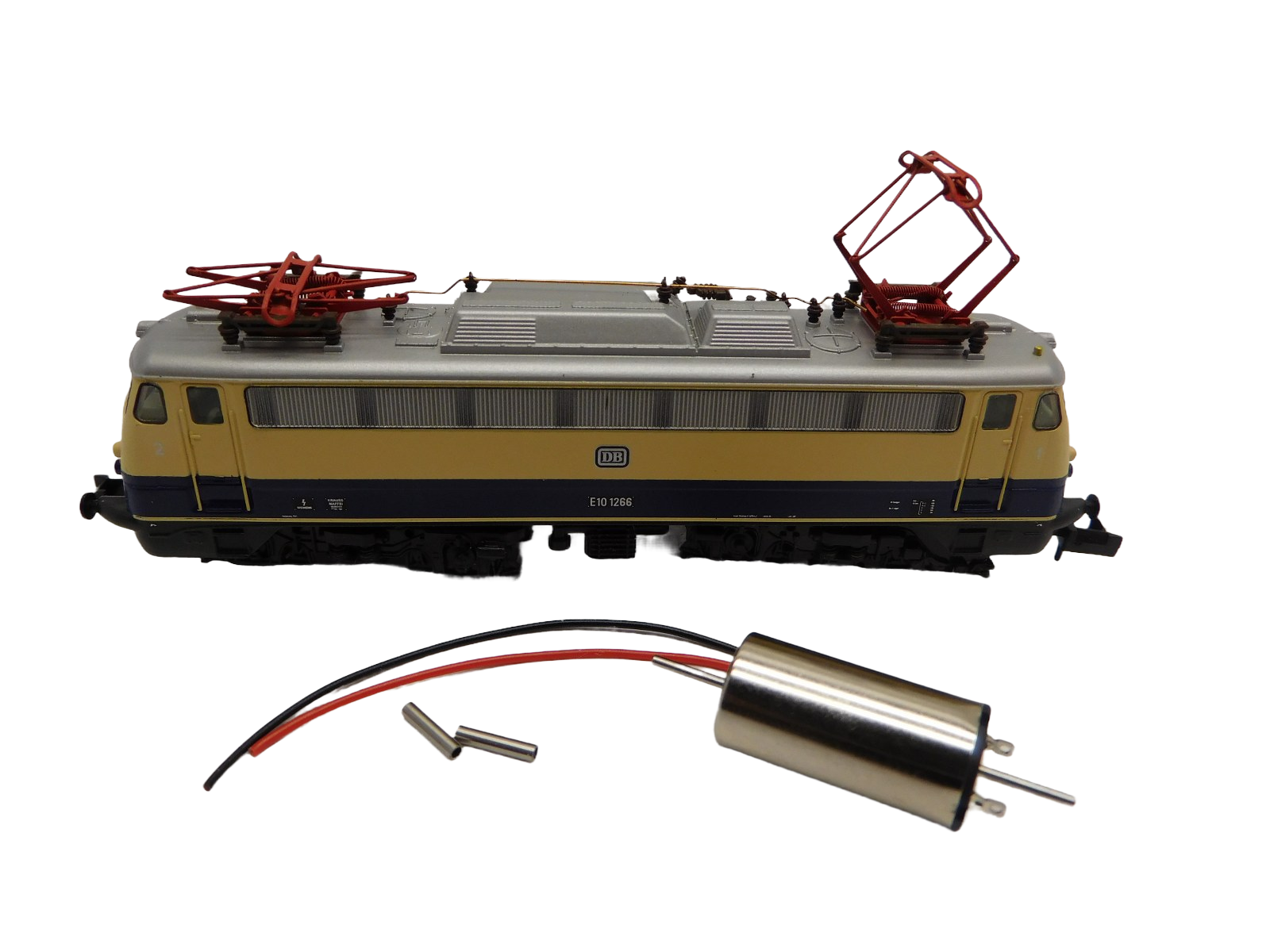 micromotor NH005 motor ombouwset voor Hobbytrain E10, E10.3, E40, BR 110, BR 112, BR 114, u.a.