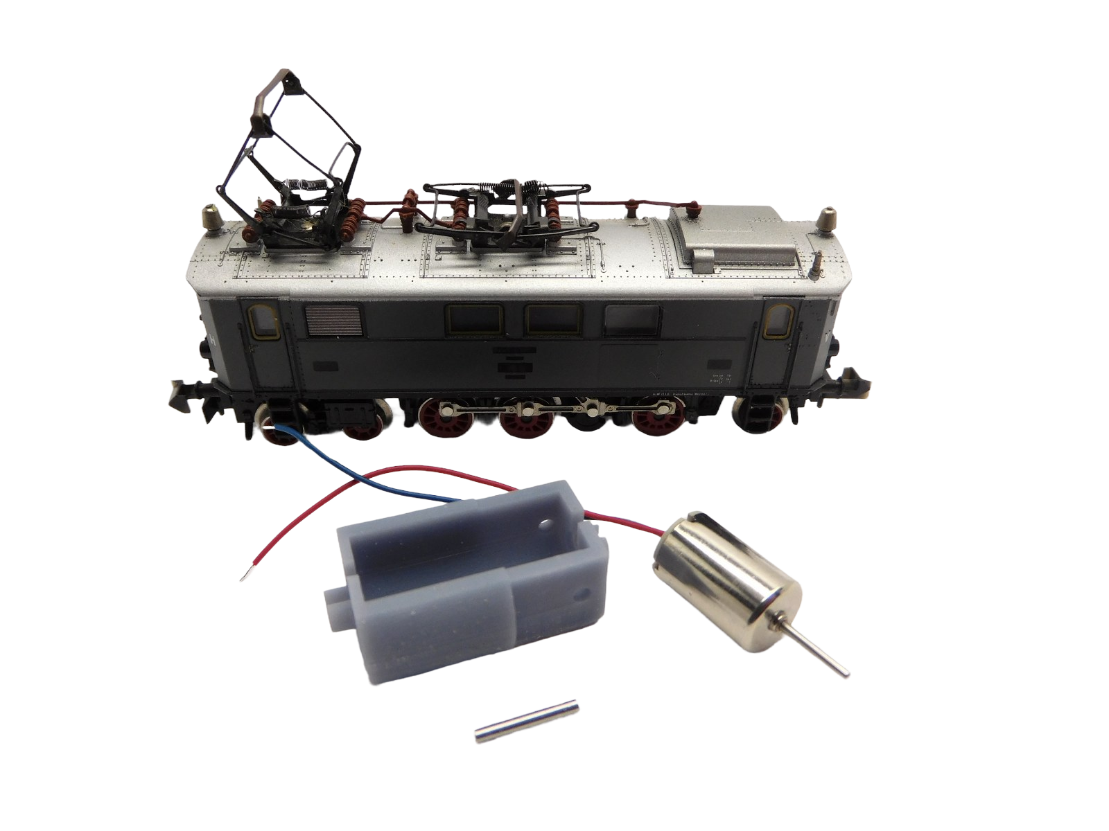 micromotor NM037  N motor ombouwset voor Minitrix E 36, EP 3/6