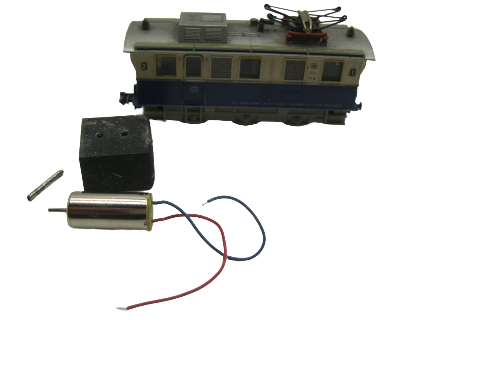 micromotor NF004 motor ombouwset voor Fleischmann Schienereinigungslok, Werkslok