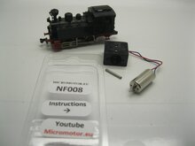 micromotor nf008G N ombouwkit voor Fleischmann 7000