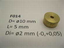 micromotor vliegwiel F014 ø10 mm x 5 mm x ø2 mm