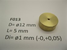 micromotor vliegwiel F013 ø12 mm x 5 mm x ø1 mm