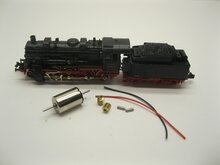 micromotor NF041C motor ombouwkit voor Fleischmann BR 52 DB / DRG, SNCB 26, SNCF 150 Y, ÖBB 52 (7152 xx)