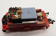 micromotor HR016F motor ombouwset voor Roco DB DR DRG BR 57, KPEV G10, ÖBB Rh 657, SNCF 050 B, FS Gr 473 (Motor met 2 wormwielen!)