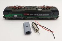 micromotor NF047 N motor ombouwset voor Fleischmann Vectron, BR 193, BLS Re 475, OBB Rh 1293, BR 118, V 180 (Modellen vanaf 2020)