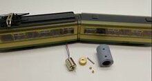 micromotor HR009F motor ombouwset voor Roco tram